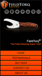 Mobile Screenshot of fieldtorqknives.com