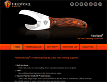 Tablet Screenshot of fieldtorqknives.com